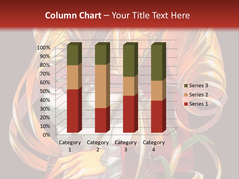 A Beautiful Woman With Flowers On Her Body Powerpoint Template PowerPoint Template