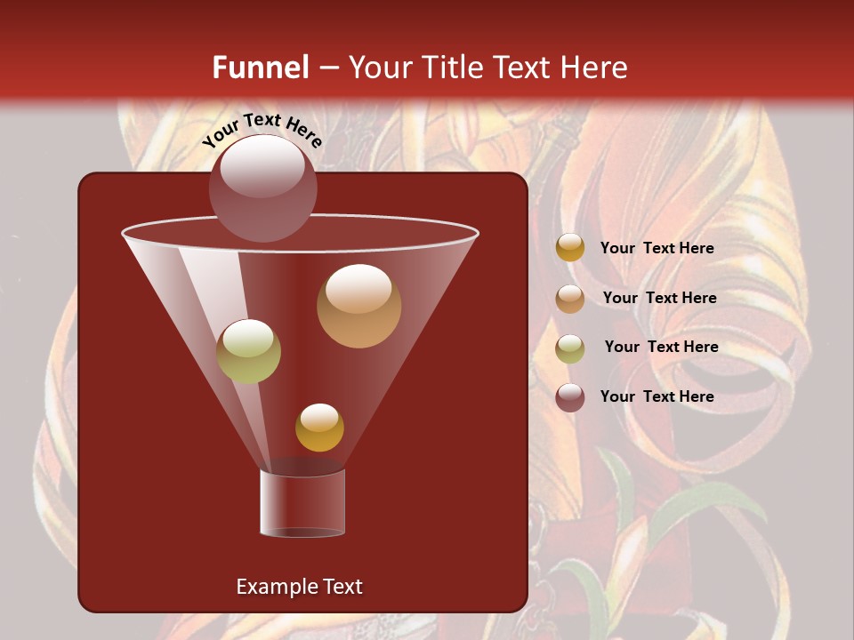 A Beautiful Woman With Flowers On Her Body Powerpoint Template PowerPoint Template