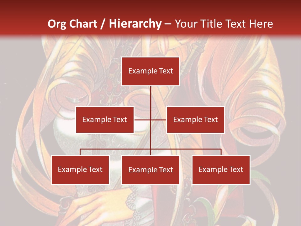 A Beautiful Woman With Flowers On Her Body Powerpoint Template PowerPoint Template