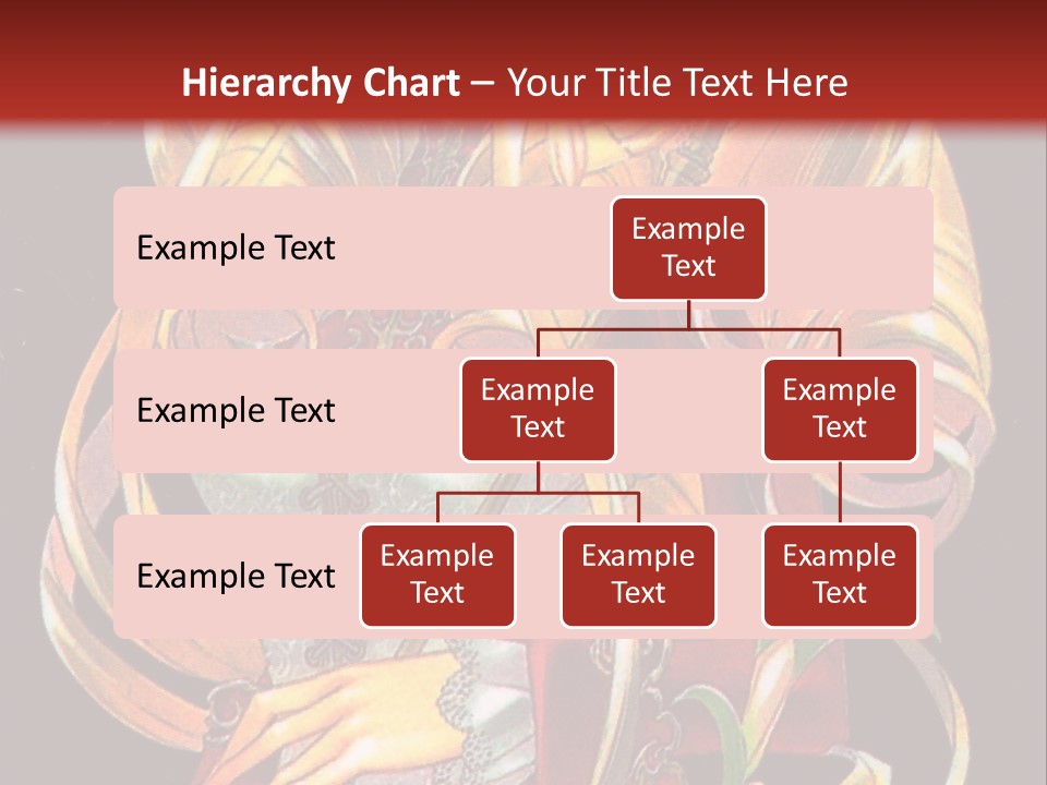 A Beautiful Woman With Flowers On Her Body Powerpoint Template PowerPoint Template
