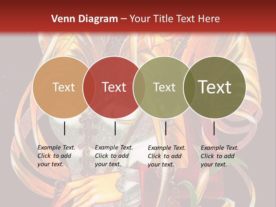 A Beautiful Woman With Flowers On Her Body Powerpoint Template PowerPoint Template