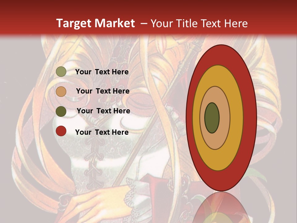 A Beautiful Woman With Flowers On Her Body Powerpoint Template PowerPoint Template