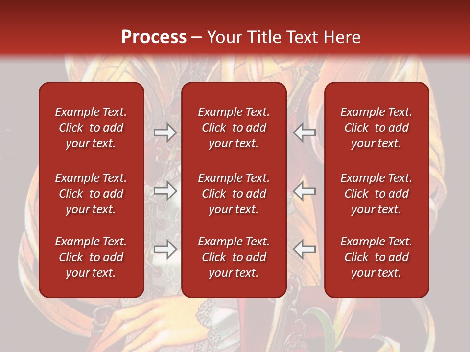 A Beautiful Woman With Flowers On Her Body Powerpoint Template PowerPoint Template