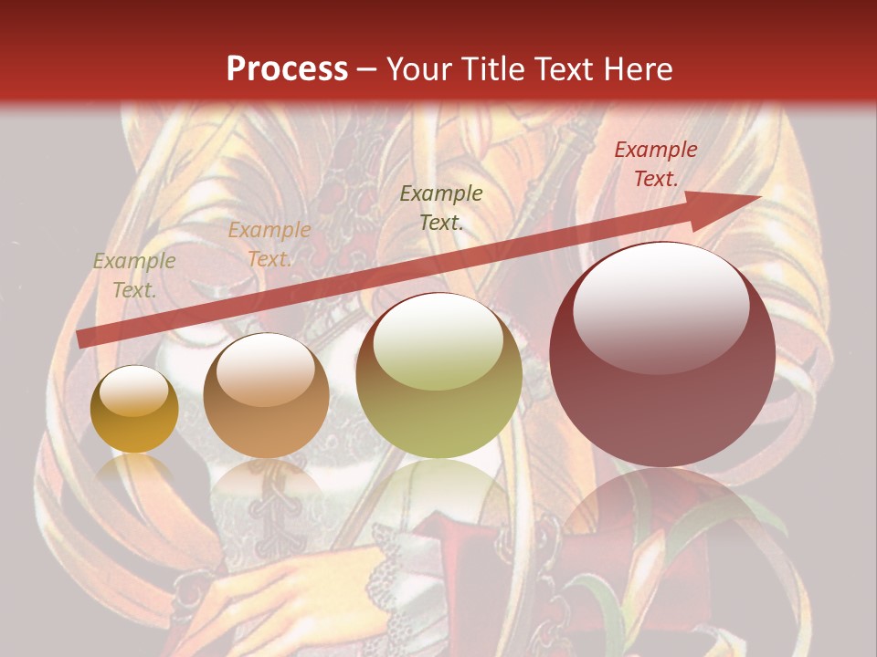 A Beautiful Woman With Flowers On Her Body Powerpoint Template PowerPoint Template