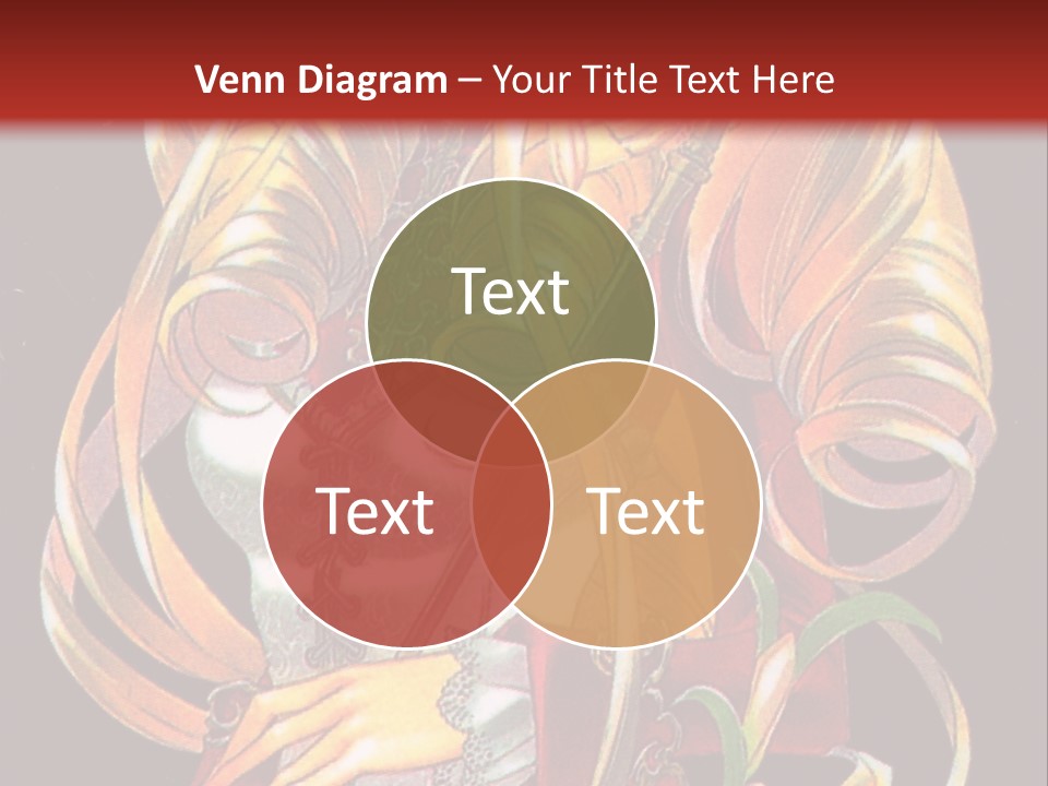 A Beautiful Woman With Flowers On Her Body Powerpoint Template PowerPoint Template