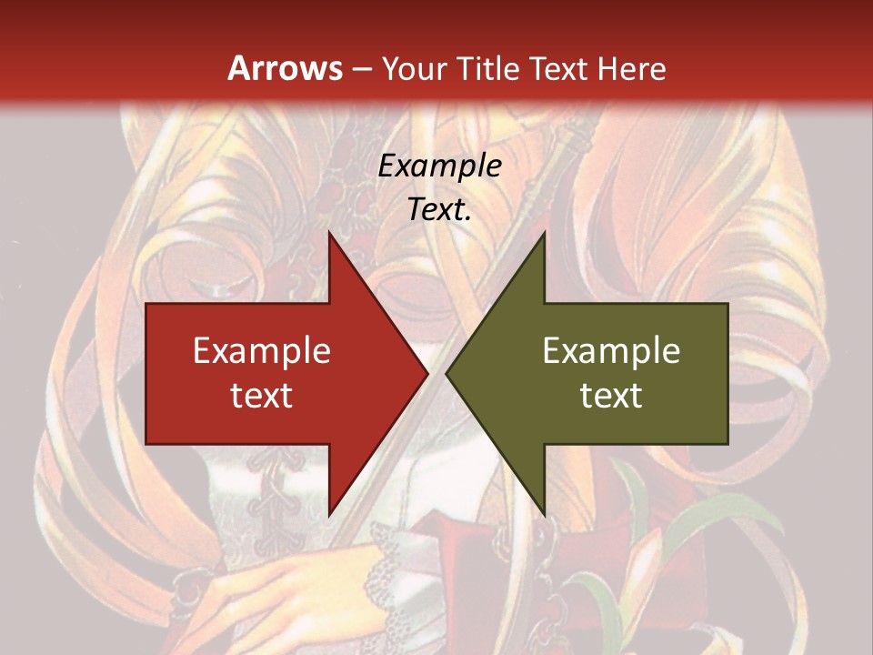 A Beautiful Woman With Flowers On Her Body Powerpoint Template PowerPoint Template