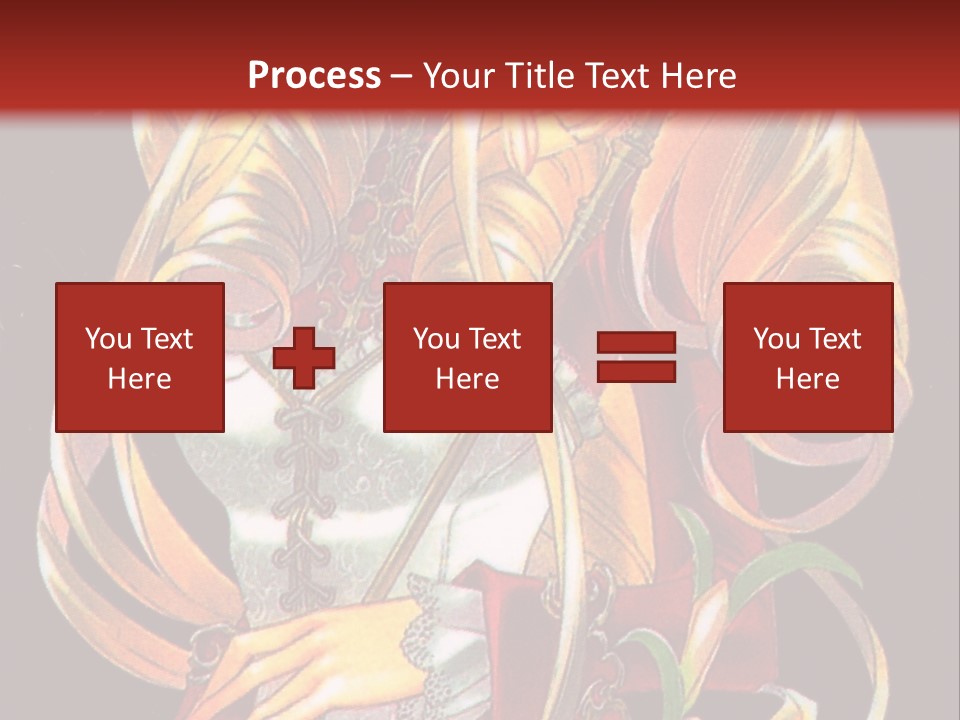 A Beautiful Woman With Flowers On Her Body Powerpoint Template PowerPoint Template