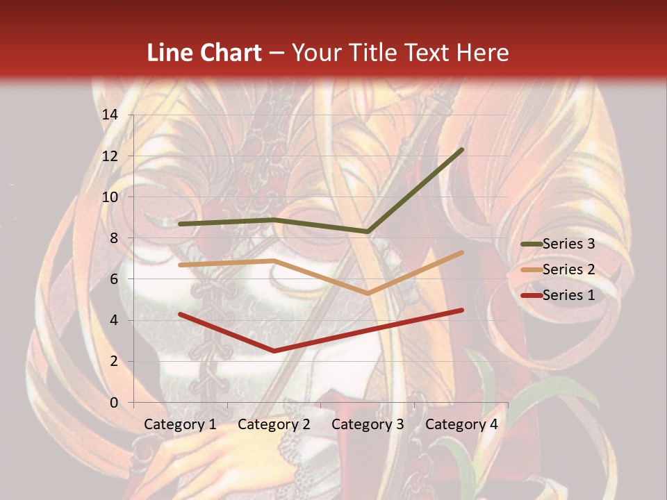 A Beautiful Woman With Flowers On Her Body Powerpoint Template PowerPoint Template