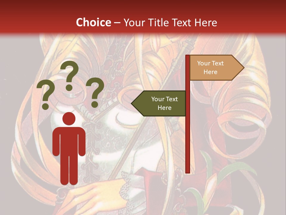 A Beautiful Woman With Flowers On Her Body Powerpoint Template PowerPoint Template