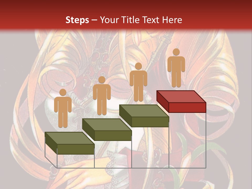 A Beautiful Woman With Flowers On Her Body Powerpoint Template PowerPoint Template