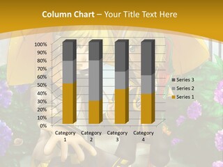 A Couple Of Anime Characters Holding Umbrellas PowerPoint Template