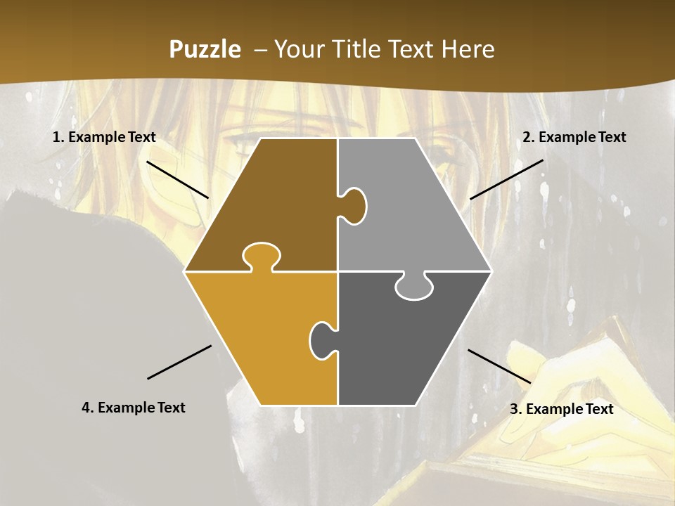 A Man With Glasses Is Holding A Book PowerPoint Template