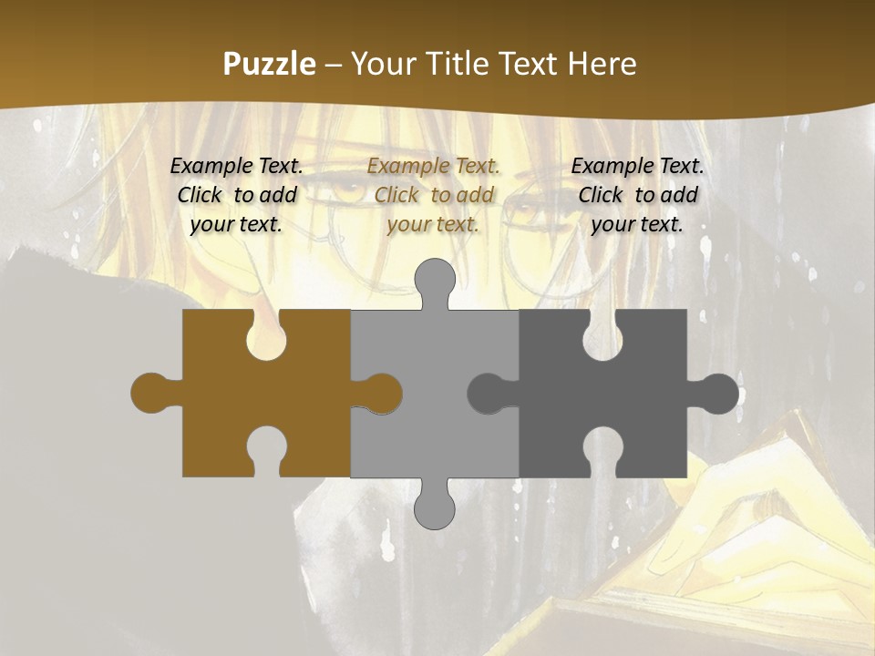 A Man With Glasses Is Holding A Book PowerPoint Template