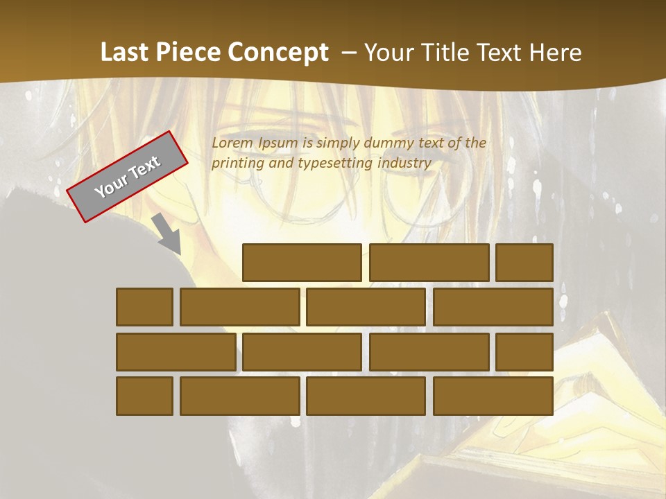A Man With Glasses Is Holding A Book PowerPoint Template