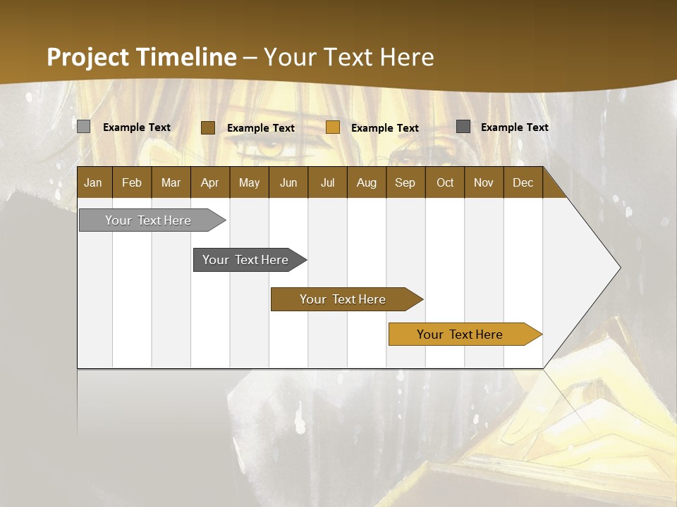 A Man With Glasses Is Holding A Book PowerPoint Template