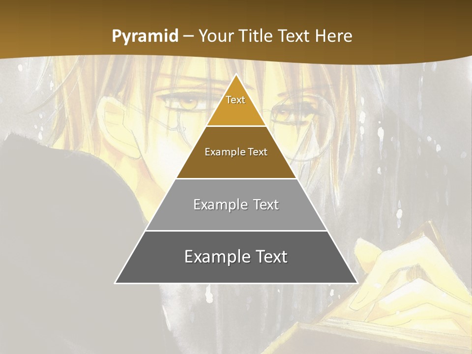 A Man With Glasses Is Holding A Book PowerPoint Template