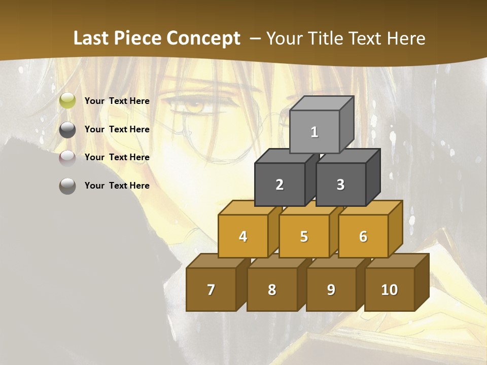 A Man With Glasses Is Holding A Book PowerPoint Template