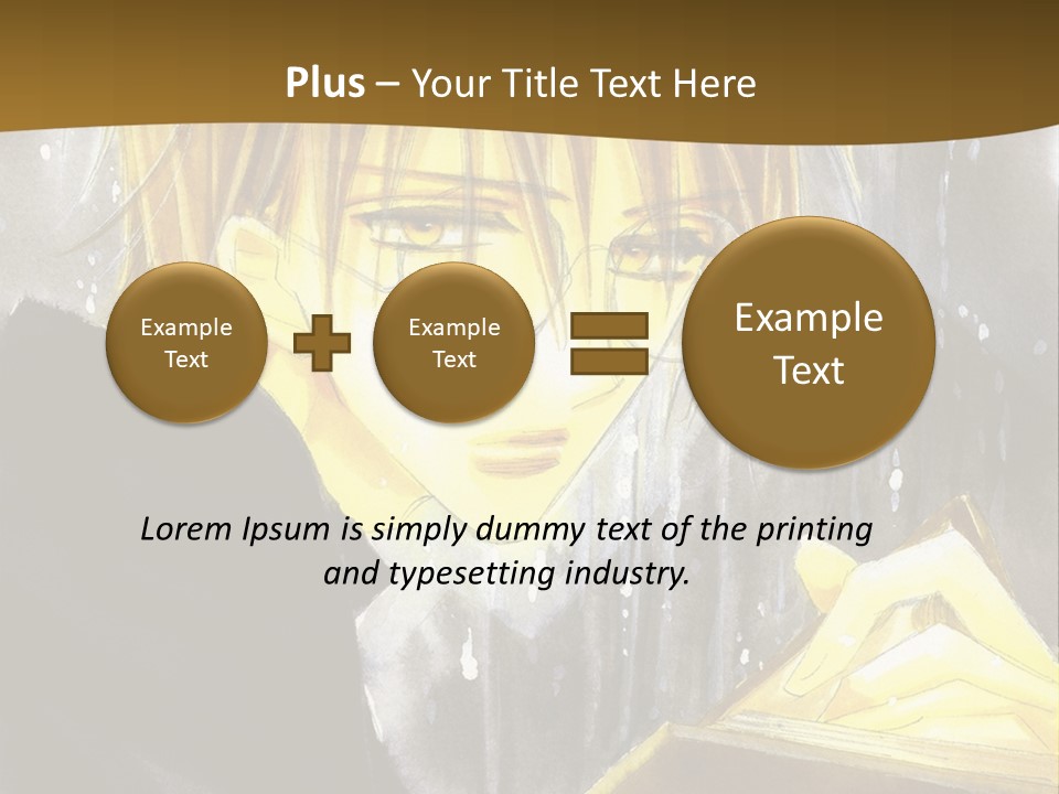 A Man With Glasses Is Holding A Book PowerPoint Template