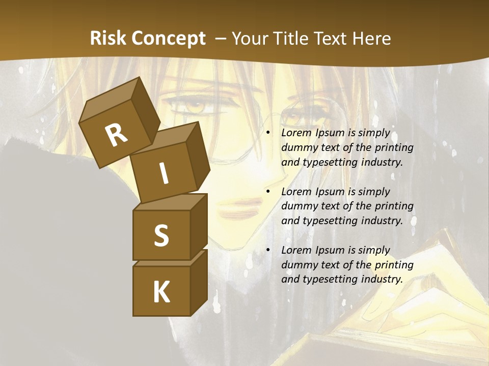 A Man With Glasses Is Holding A Book PowerPoint Template