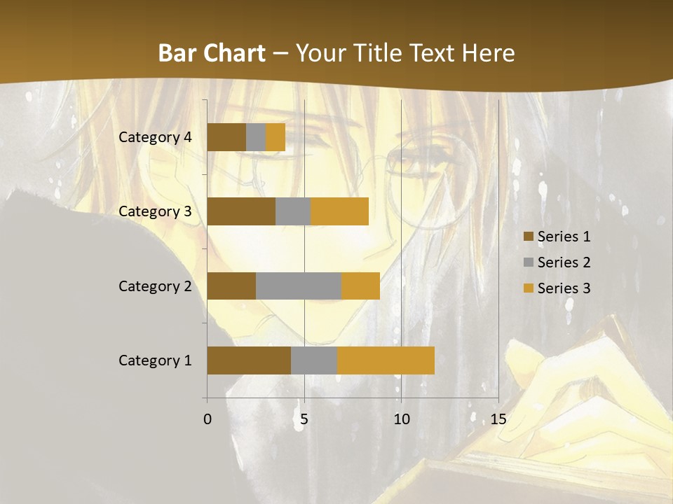 A Man With Glasses Is Holding A Book PowerPoint Template