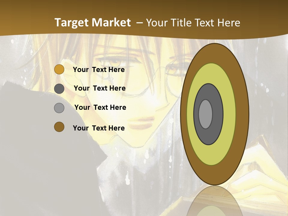 A Man With Glasses Is Holding A Book PowerPoint Template