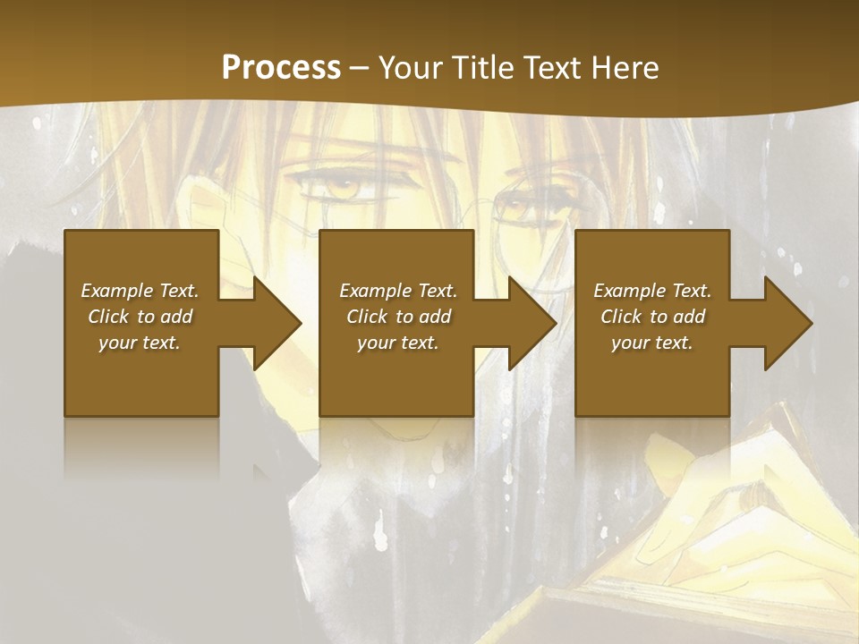 A Man With Glasses Is Holding A Book PowerPoint Template