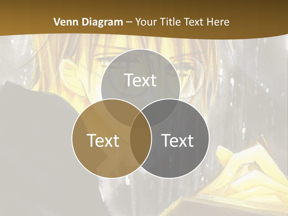 A Man With Glasses Is Holding A Book PowerPoint Template
