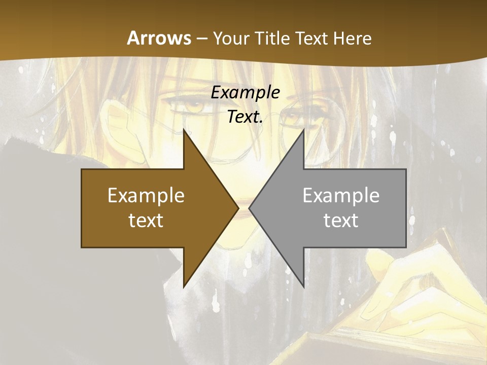 A Man With Glasses Is Holding A Book PowerPoint Template