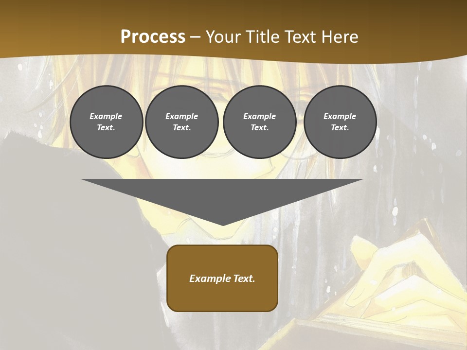 A Man With Glasses Is Holding A Book PowerPoint Template