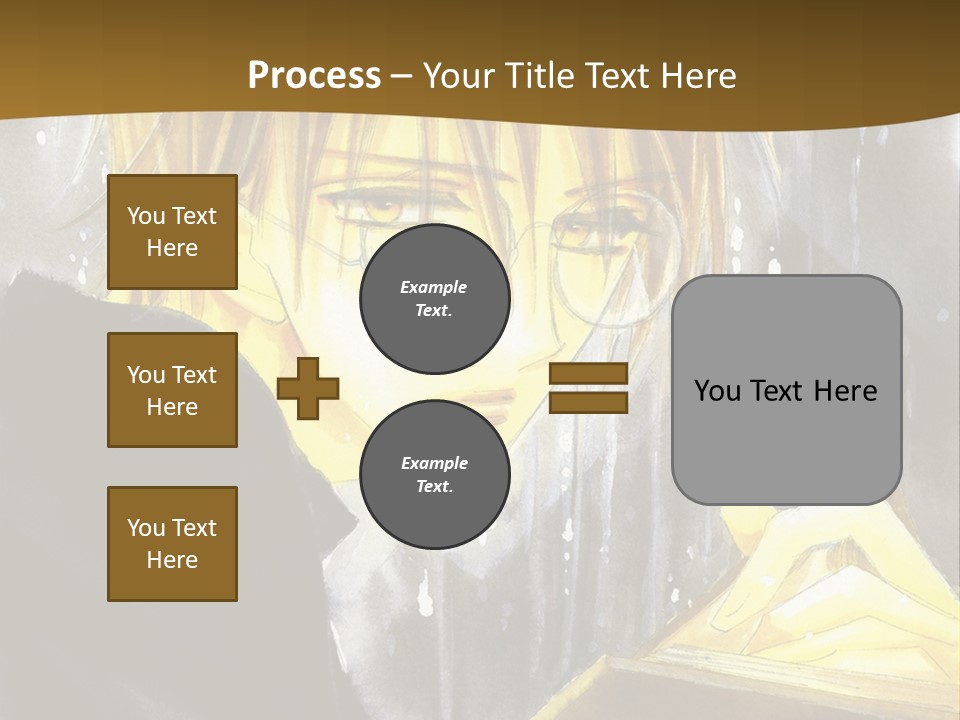A Man With Glasses Is Holding A Book PowerPoint Template