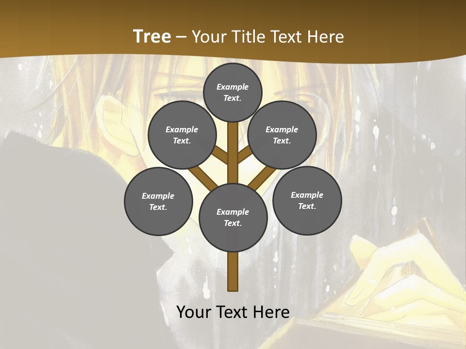 A Man With Glasses Is Holding A Book PowerPoint Template