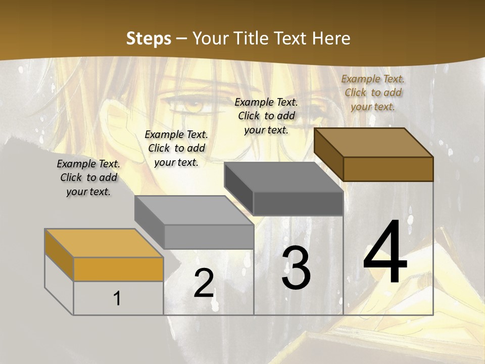 A Man With Glasses Is Holding A Book PowerPoint Template