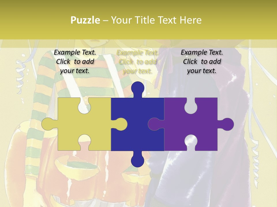 A Couple Of People Standing Next To Each Other PowerPoint Template