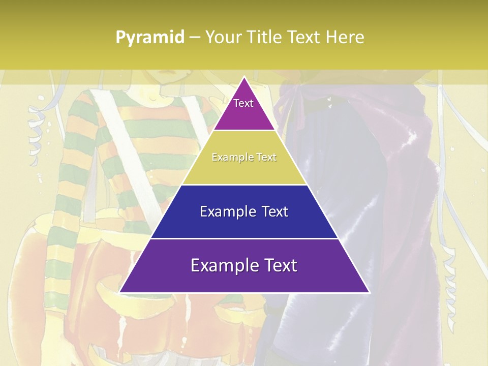 A Couple Of People Standing Next To Each Other PowerPoint Template