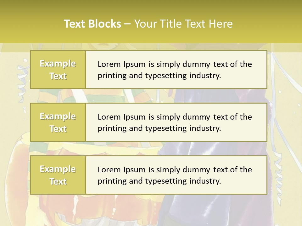 A Couple Of People Standing Next To Each Other PowerPoint Template
