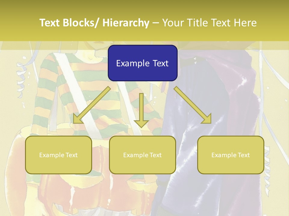 A Couple Of People Standing Next To Each Other PowerPoint Template