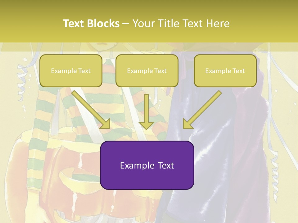 A Couple Of People Standing Next To Each Other PowerPoint Template