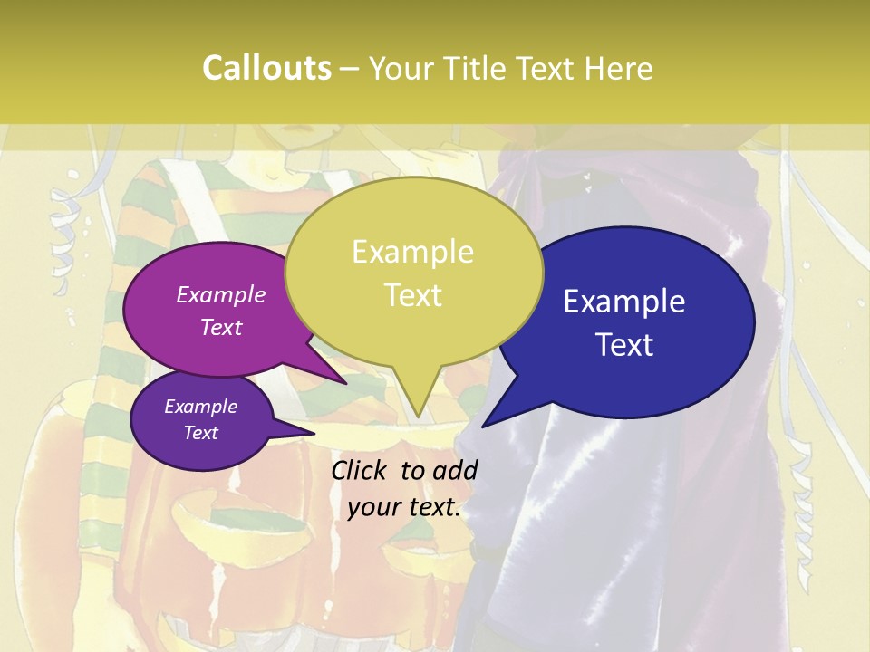 A Couple Of People Standing Next To Each Other PowerPoint Template