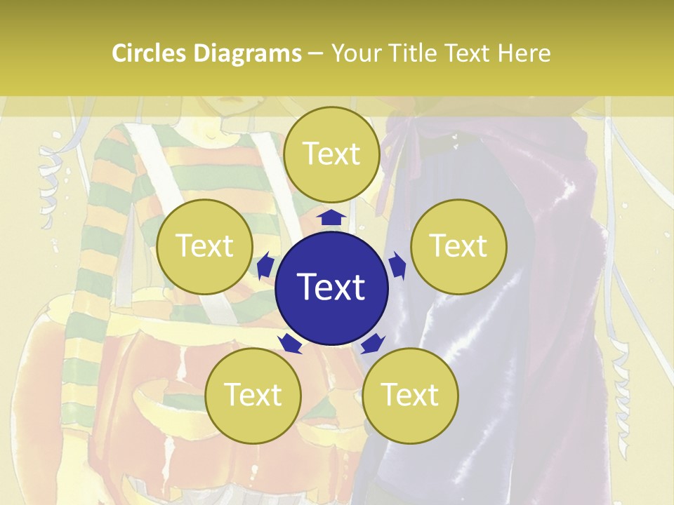 A Couple Of People Standing Next To Each Other PowerPoint Template