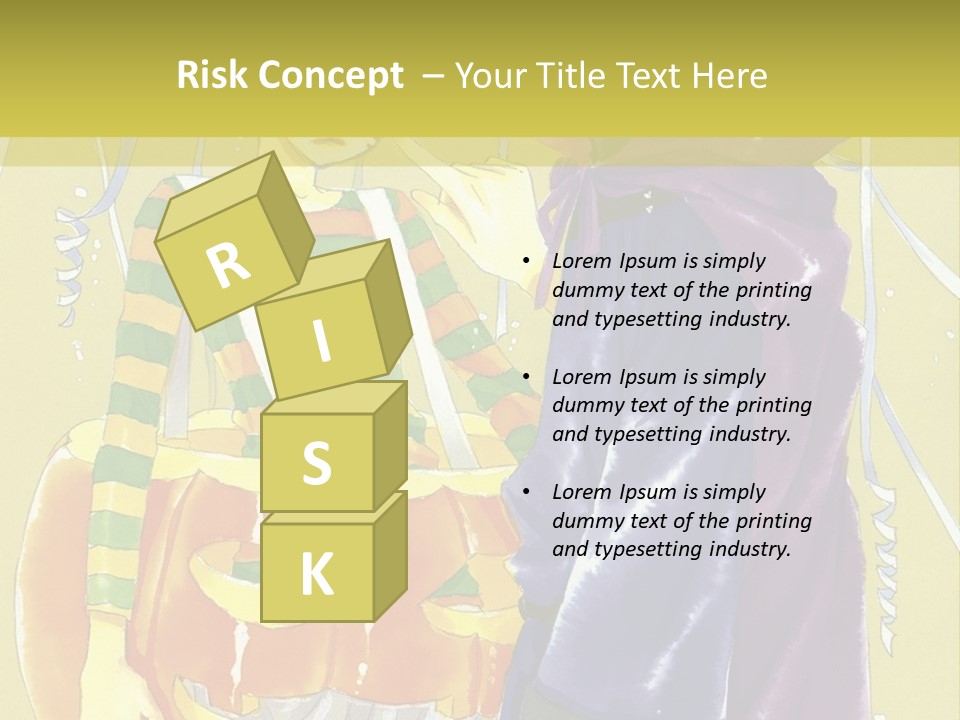 A Couple Of People Standing Next To Each Other PowerPoint Template