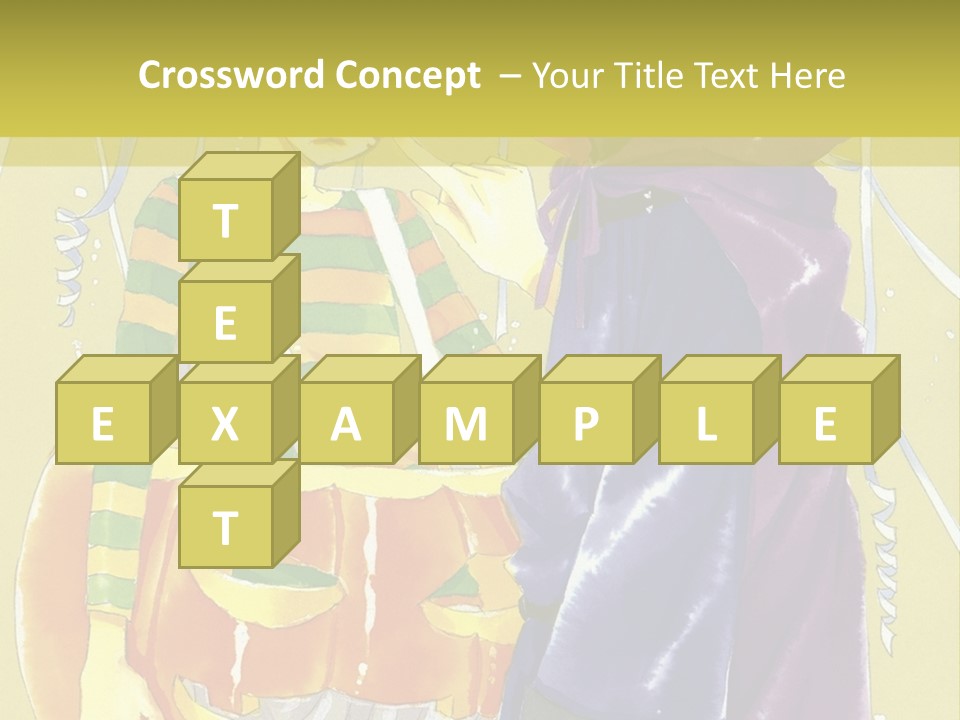 A Couple Of People Standing Next To Each Other PowerPoint Template
