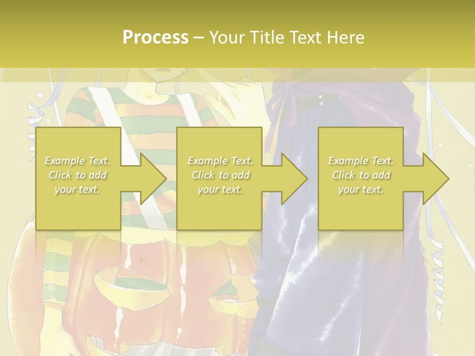A Couple Of People Standing Next To Each Other PowerPoint Template