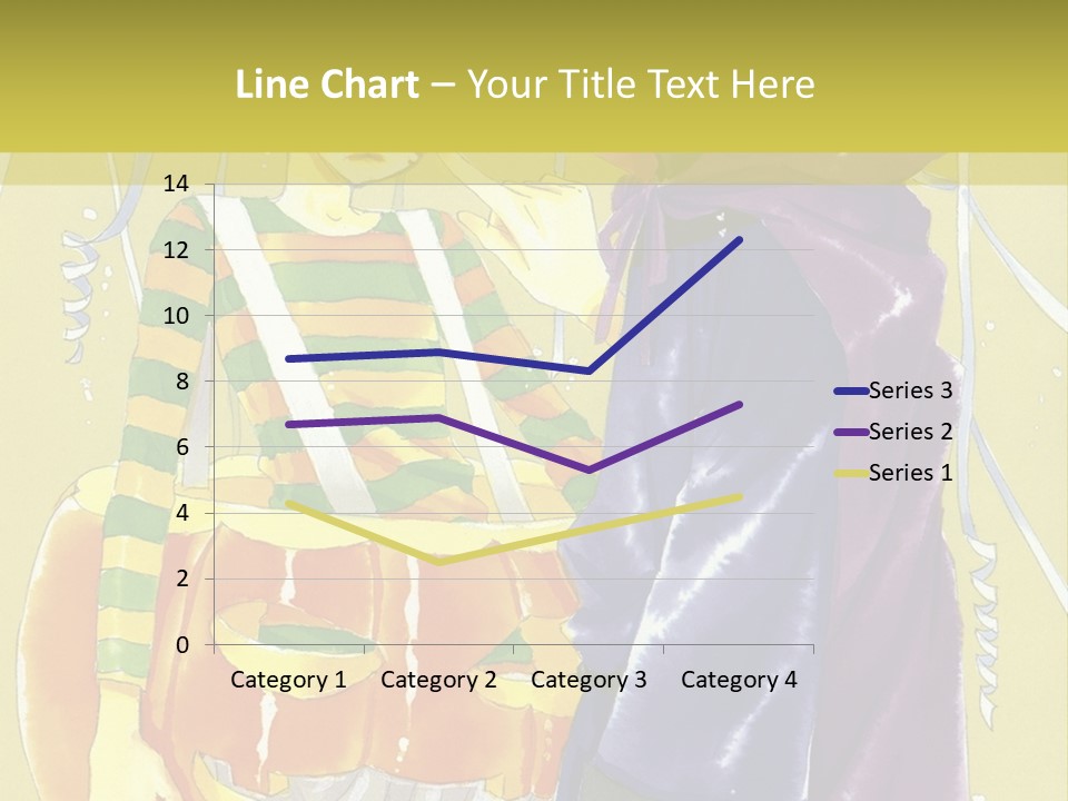A Couple Of People Standing Next To Each Other PowerPoint Template
