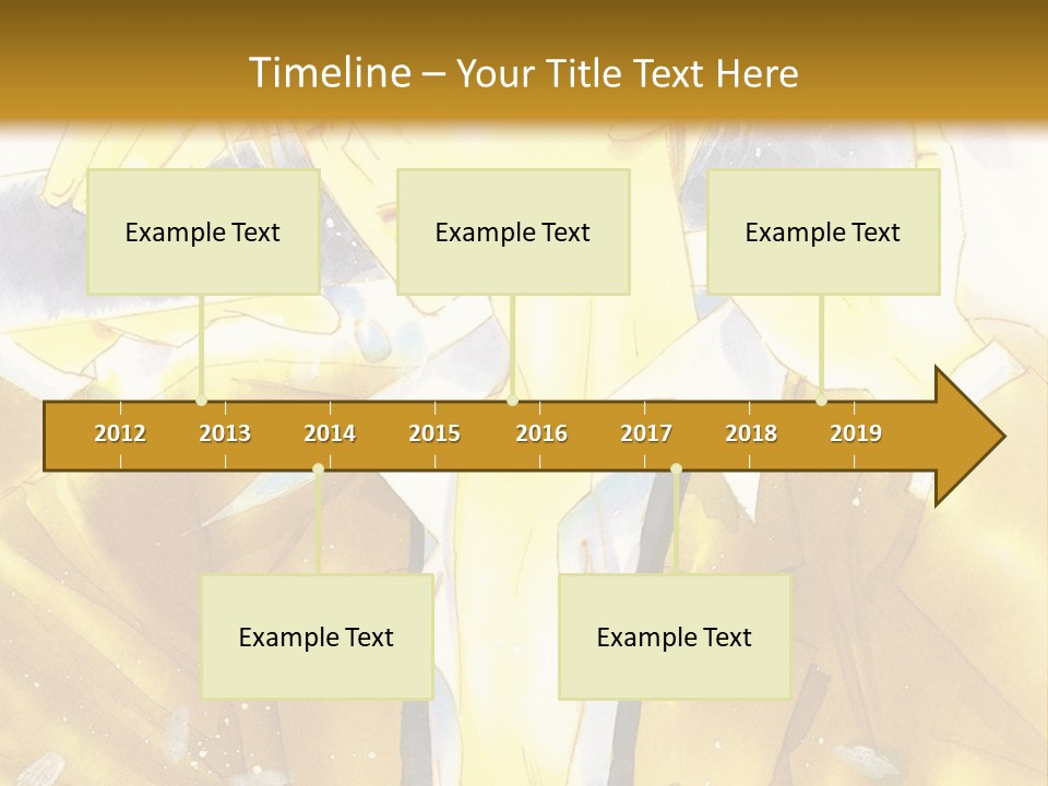 A Man In A Yellow Jacket Is Holding A Knife PowerPoint Template