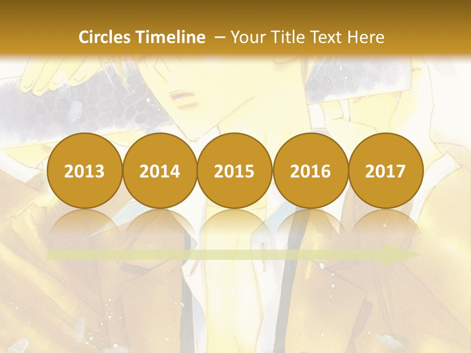 A Man In A Yellow Jacket Is Holding A Knife PowerPoint Template