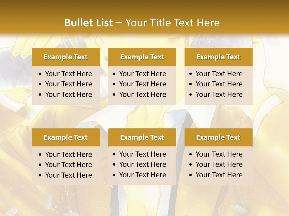 A Man In A Yellow Jacket Is Holding A Knife PowerPoint Template