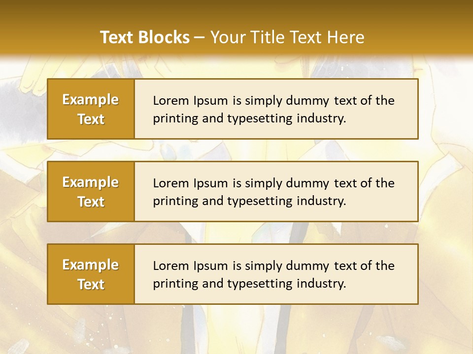 A Man In A Yellow Jacket Is Holding A Knife PowerPoint Template