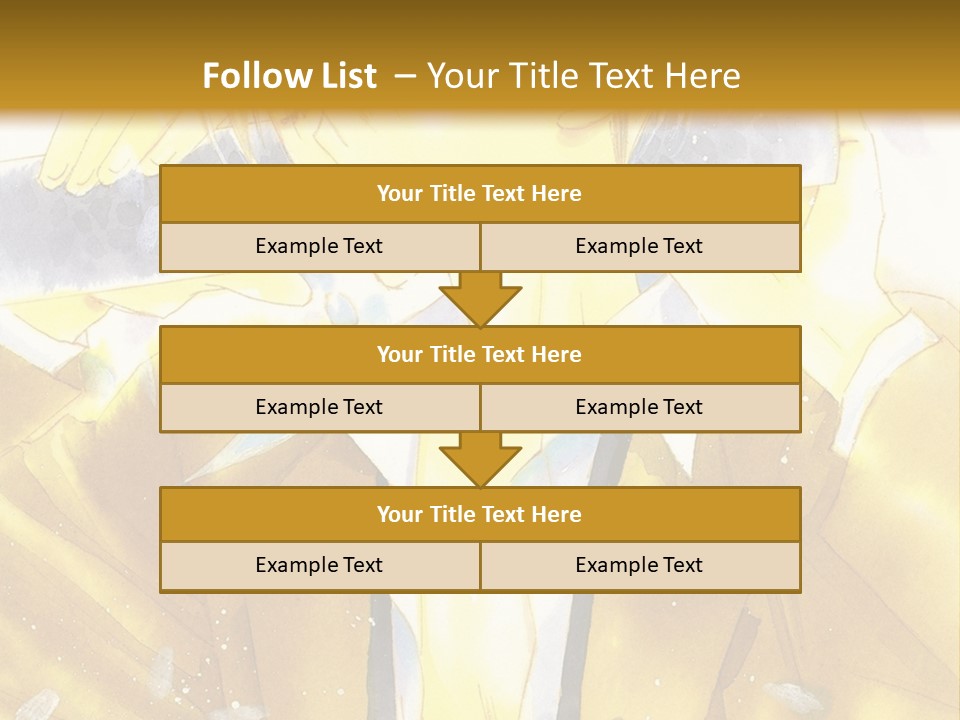 A Man In A Yellow Jacket Is Holding A Knife PowerPoint Template