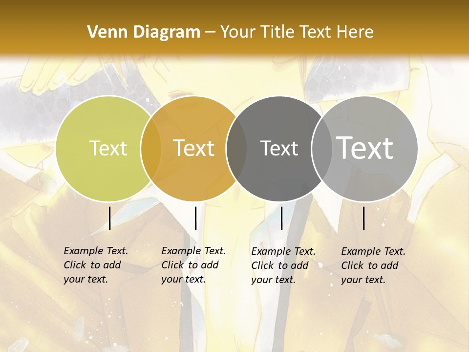 A Man In A Yellow Jacket Is Holding A Knife PowerPoint Template