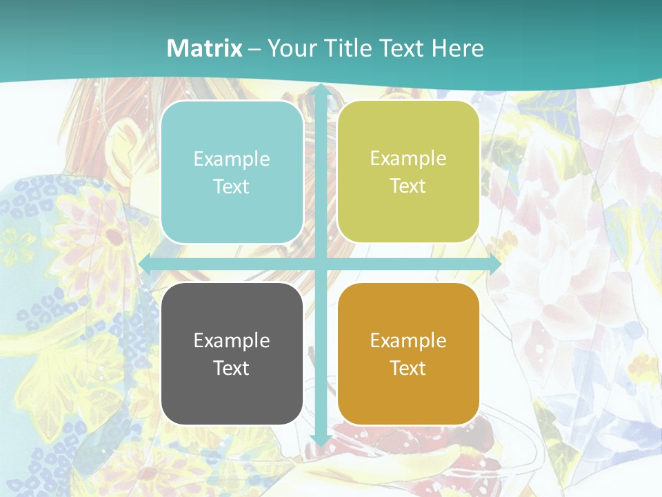 A Woman Eating A Piece Of Cake With Cherries On It PowerPoint Template